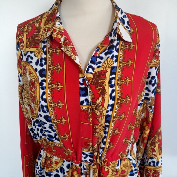 PrettyLittleThing Tunic Cover-up Dress - Picture 3 of 5